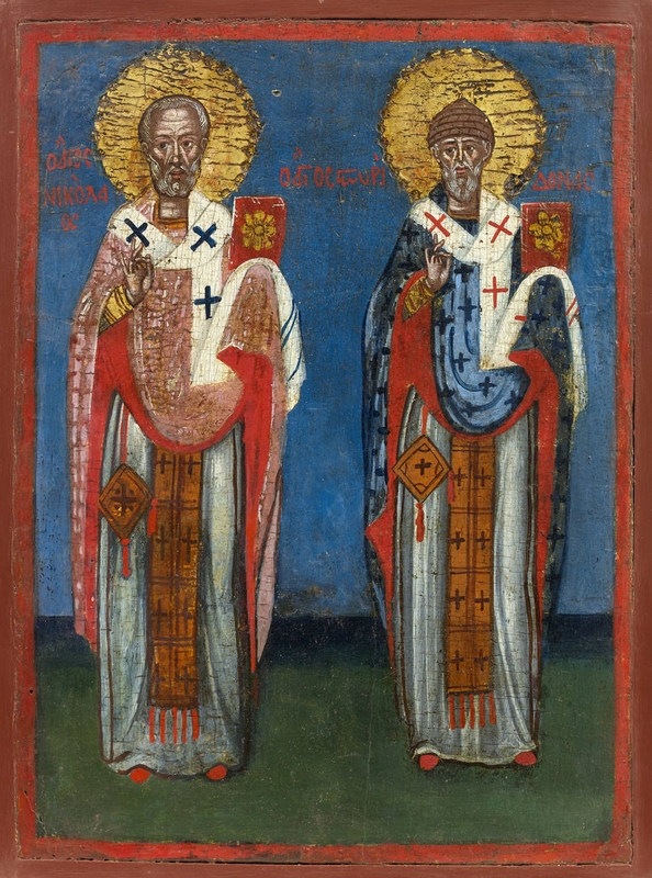 Οι ΄Αγιοι Νικόλαος και Σπυρίδων, 18ος αι.